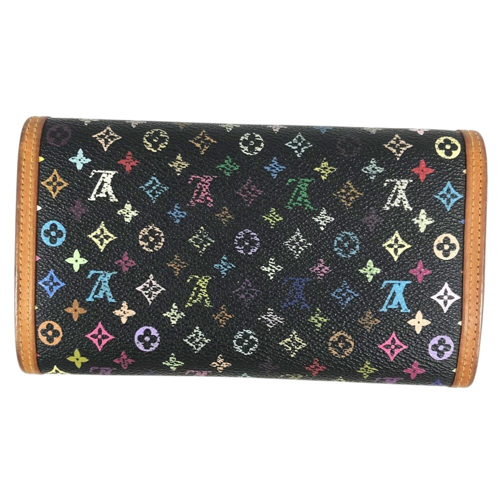 Louis Vuitton M92658 Portefeuille Tresor International Tri-Fold Wallet Long M...